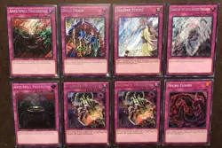 Yugioh - Solemn Judgment, Ultimate Providence, Skill Drain & More Secret Rare NM - Image 1