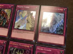 Yugioh - Solemn Judgment, Ultimate Providence, Skill Drain & More Secret Rare NM - Image 4