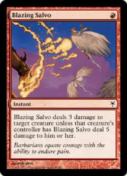 BLAZING SALVO X4 4 4X Sorin vs Tibalt MTG Magic the Gathering Cards DJMagic - Image 1