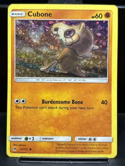 Cubone 57/131 General Mills Promo SM Forbidden Light Pokemon Holo - Image 1