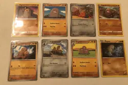Lot of 8 Diglett and Dugtrio Pokemon Cards - Image 1