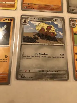 Lot of 8 Diglett and Dugtrio Pokemon Cards - Image 5