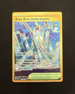 Area Zero Underdepths Hyper Rare Gold Card 174/142 Stellar Crown NM Pokemon TCG - Image 1