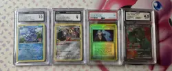 Pokemon Graded Card Lot CGC/PSA Graded Cards Lot of 4 - Image 1