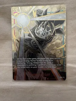 Dragon Ball Fusion World Energy Marker Gold Foil Card E01-01 - Image 2