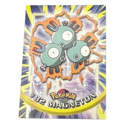 Magneton Pokemon Card Topps #82 TV Animation Edition Series Blue Logo - Image 1