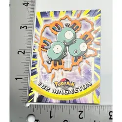 Magneton Pokemon Card Topps #82 TV Animation Edition Series Blue Logo - Image 3