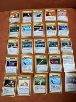 Lot Of 25 Vintage 1996 Japanese Pokemon Pocket Monster Cards Trainer Ungraded - Image 1