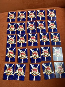 Lot Of 25 Vintage 1996 Japanese Pokemon Pocket Monster Cards Trainer Ungraded - Image 4