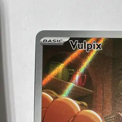Vulpix Pokemon TCG Illustration Rare Card #138/132 Mega Evolution Set NM - Image 2