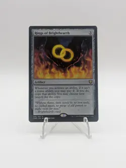 MTG - Rings of Brighthearth - Commander Legends (335/361) - Rare - Near Mint - Image 1