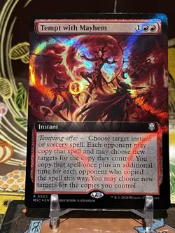 MTG | Tempt with Mayhem (Borderless) (💧Ripple Foil✨) [M3C] - Image 1