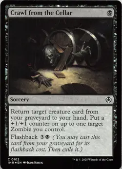 Crawl from the Cellar - FOIL - C Innistrad Remastered 102 - MTG - Image 1