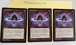 3x Lotusblute / Lotus Petal - Tempest- English - MTG / Magic - Image 1
