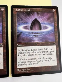 3x Lotusblute / Lotus Petal - Tempest- English - MTG / Magic - Image 3