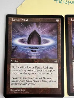 3x Lotusblute / Lotus Petal - Tempest- English - MTG / Magic - Image 5