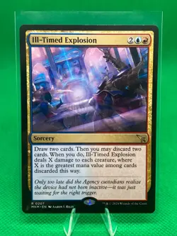 MTG - ILL-TIMED EXPLOSION - Murders at Karlov Manor (R) - Image 1