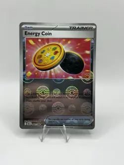 POKEMON TCG ENERGY COIN 081/086 POKE BALL PATTERN UNCOMMON SV: BLACK BOLT - Image 1