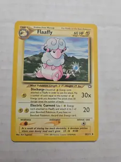 Flaaffy - 34/111 Neo Genesis - Pokemon TCG - 2000 - Image 1