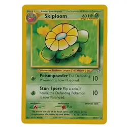 Skiploom 49/111 - Neo Genesis - VINTAGE WOTC Pokemon CARD - UNLIMITED - NM - Image 1