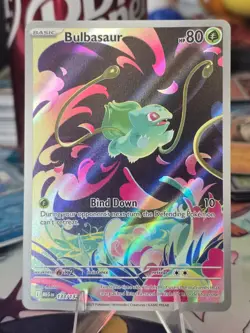 Pokemon TCG: Bulbasaur (Illustration Rare) - 133/132 - ME01: Mega Evolution - NM - Image 3