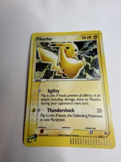 Pikachu Black Star PROMO #12 WOTC 2001 Classic e-Reader era - Image 2