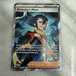 Grimsley’s Move 120/094 Phantasmal Flames Full Art English Pokemon TCG Trainer - Image 1
