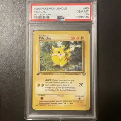 1999 Pokemon 1st Edition Jungle Pikachu | PSA 10 GEM MINT - Image 1