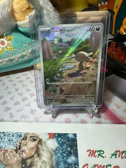 Pokemon Mega Evolution Paldean Wooper 102/094 Me02: Phantasmal Flames Pack Fresh - Image 2