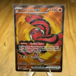 Oricorio ex 110/94 Ultra Rare Full Art - Phantasmal Flames English Pokemon TCG - Image 1