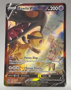 POKEMON TCG MAWILE V TG17/TG30 SILVER TEMPEST TRAINER GALLERY RARE HOLO MINT - Image 1
