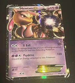 Pokemon Tcg Mewtwo Ex Bw45 Black Star Promo - Image 1