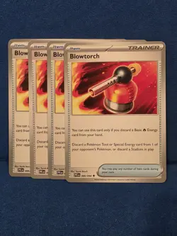 4x Pokemon TCG Blowtorch Phantasmal Flames 086/094 Players Set Near Mint #86 - Image 1