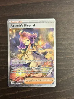 Acerola's Mischief 183/132 Me01: Mega Evolution Holo - POKEMON TCG - Image 1