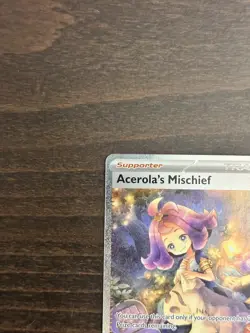 Acerola's Mischief 183/132 Me01: Mega Evolution Holo - POKEMON TCG - Image 3