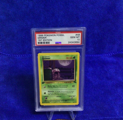 1999 POKEMON FOSSIL GRIMER #48 - 1ST EDITION - PSA 10 - Image 1