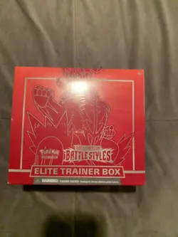 Battle Styles RED Elite Trainer Box ETB [Single Strike Urshifu] SEALED Pokemon - Image 1