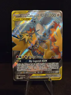 Pokemon TCG Moltres Zapdos Articuno Tagteam GX Lot Of Three 🌟PACK FRESH🌟 - Image 5