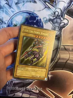 (ACL) Yu-Gi-Oh TCG Gaia the Fierce Knight Unlimited Small Foil Shift LOB-006 VLP - Image 3