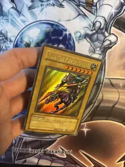 (ACL) Yu-Gi-Oh TCG Gaia the Fierce Knight Unlimited Small Foil Shift LOB-006 VLP - Image 5