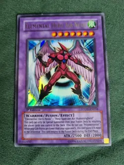 Elemental Hero Air Neos - 1st Edition - Ultra Rare - Yu-Gi-Oh - LP - Free UK P&P - Image 2