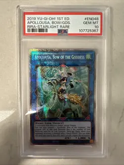 Apollousa, Bow Of The Goddess | Yugioh RIRA-EN048 1st Ed. Starlight | PSA 10 - Image 1