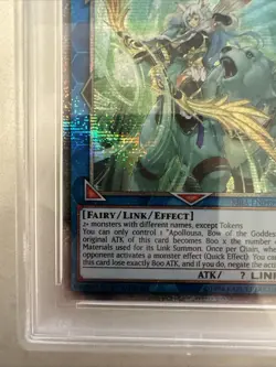 Apollousa, Bow Of The Goddess | Yugioh RIRA-EN048 1st Ed. Starlight | PSA 10 - Image 4