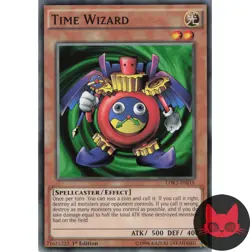 Yugioh Time Wizard LDK2-ENJ15 Common 1st Edition NM - Image 1