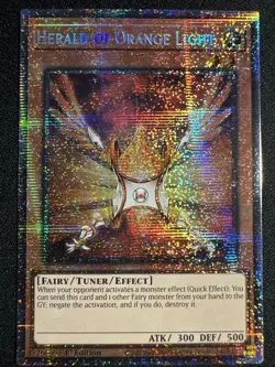 Yu-Gi-Oh! TCG Herald of Orange Light STARLIGHT RARE NM BLMM-EN103 1st Edition - Image 1