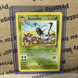 BUTTERFREE - 34/130 - Base Set 2 - Pokemon Card - NM - Image 1