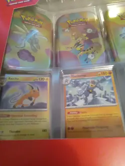 Pokemon TCG: Scarlet & Violet 151 4 Mini Tins + 4 Promo Cards Box Sam’s Club - Image 2