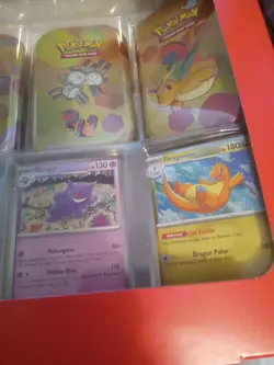 Pokemon TCG: Scarlet & Violet 151 4 Mini Tins + 4 Promo Cards Box Sam’s Club - Image 3