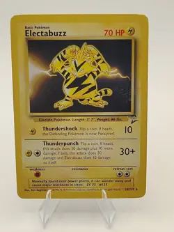 Electabuzz 24/130 2000 Base Set 2 Pokemon Card - Image 1