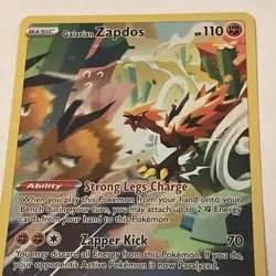 Galarian Zapdos SWSH283 SWSH: Sword & Shield Promo Cards Holo - Image 2